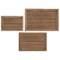 Ekena Millwork Rectangle, Closed Back, Vintage Farmhouse Shadow Box Shelves, Barnwood Decor Collection, PK3 DECR18SBRTCBBR - alternate 1